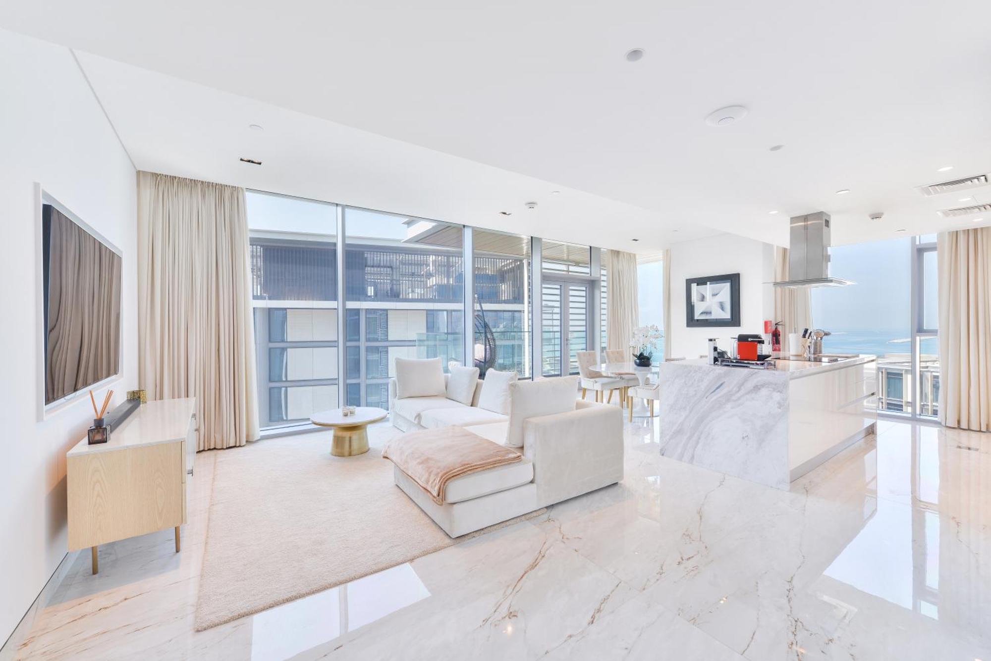 Premium 2+ 1 Bedroom Condo In The Heart Of Bluewaters Island Dubai Eksteriør billede